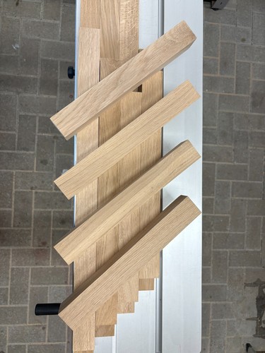 Listello quadrato rovere 40x40