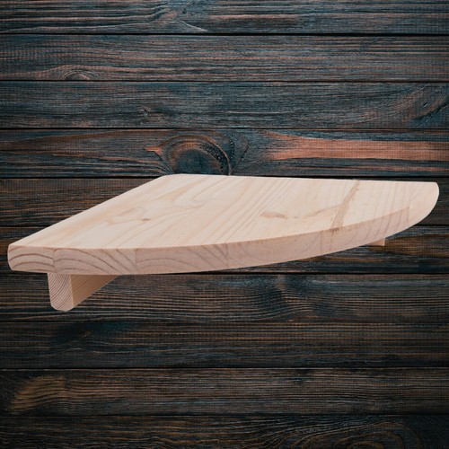 Mensola angolare legno - mensola, in