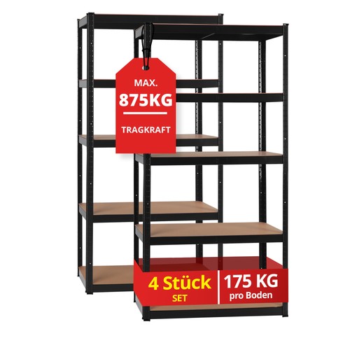 Scaffale scaffalatura in - 4x,