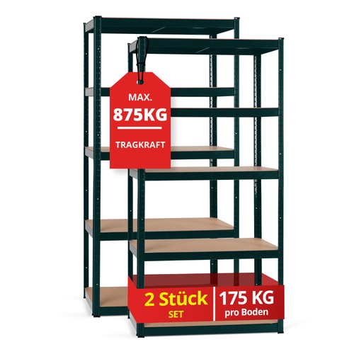 Scaffale scaffalatura in - 2x,